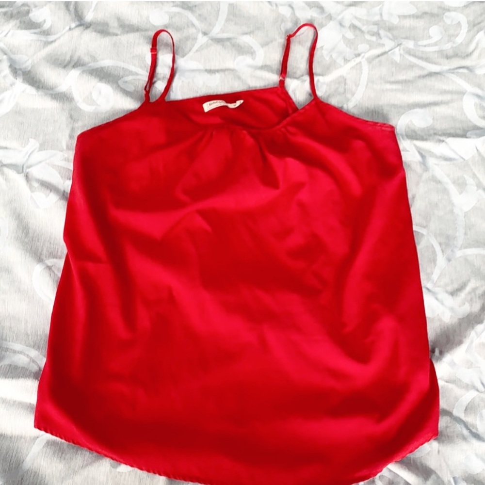 Red tank top